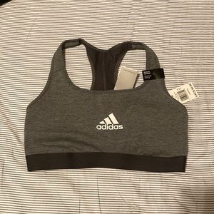 Adidas Gray Sports Bra.